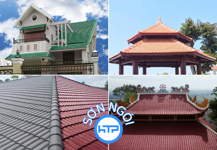 HTP thi công sơn ngói trên nhiều công trình tại Vũng Tàu