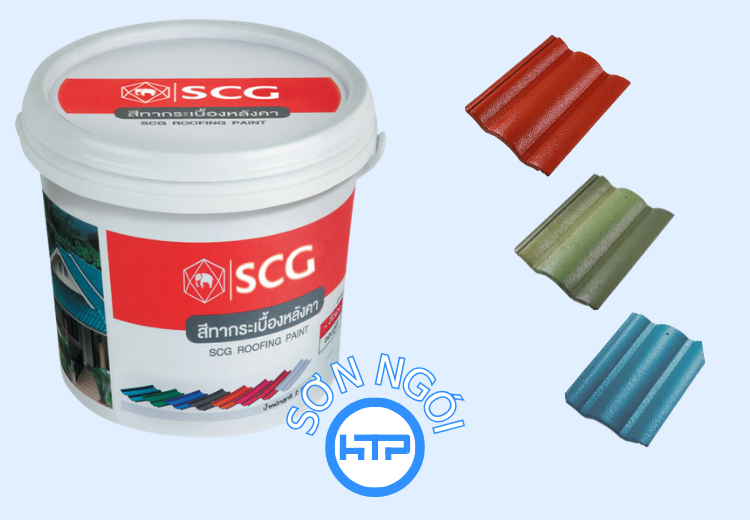 Sơn ngói SCG hiệu quả nhất cho mái ngói Thái